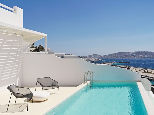 Holidays at Kouros Hotel and Suites in Mykonos Town, Mykonos