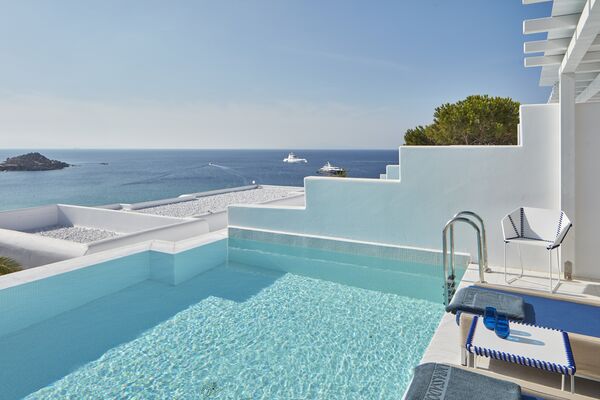 Holidays at Myconian Ambassador Hotel And Thalasso Centre in Plati Gialos, Mykonos