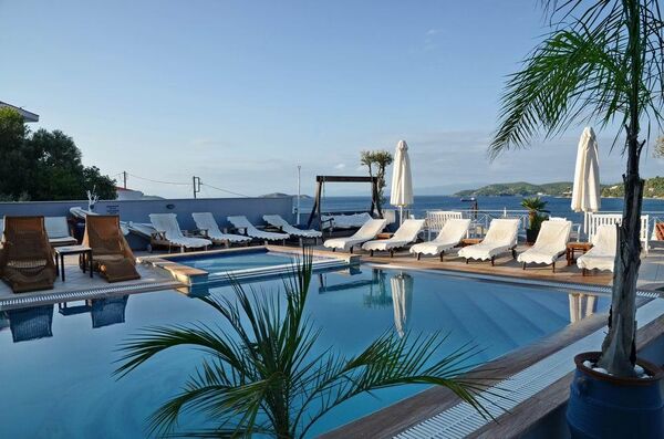 Holidays at Aria Hotel in Megali Amos, Skiathos