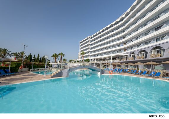 Holidays at Dessole Olympos Beach Hotel in Faliraki, Rhodes