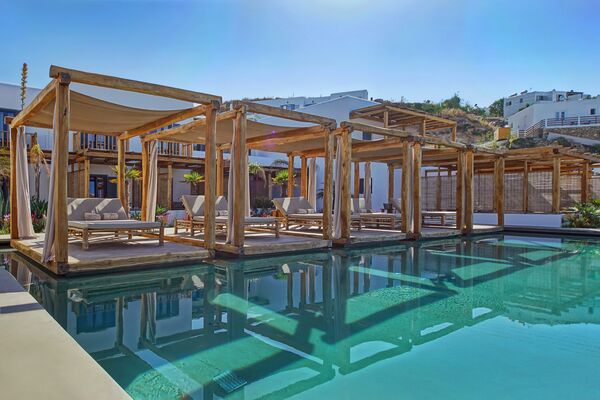 Holidays at Lady Anna Hotel in Plati Gialos, Mykonos