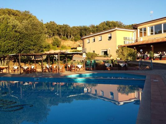 Holidays at Pausania Inn Hotel in Baia Sardinia, Sardinia