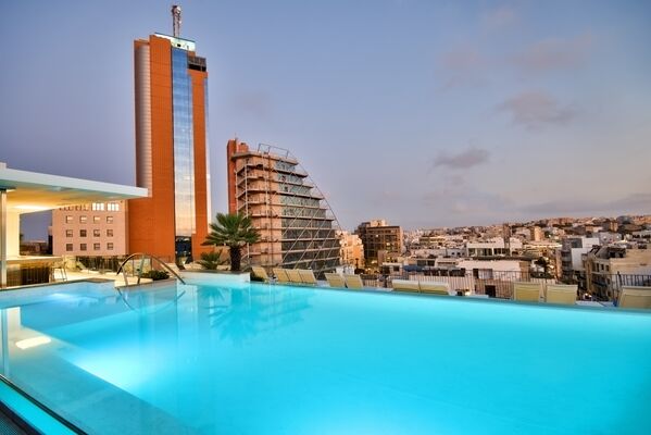 Holidays at Valentina Hotel in St Julians, Malta