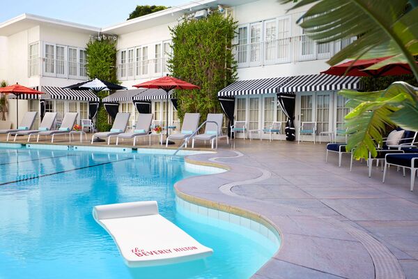 Holidays at Beverly Hilton Hotel in Beverly Hills, California