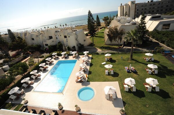 Holidays at Frixos Suites Aparthotel in Larnaca Bay, Larnaca
