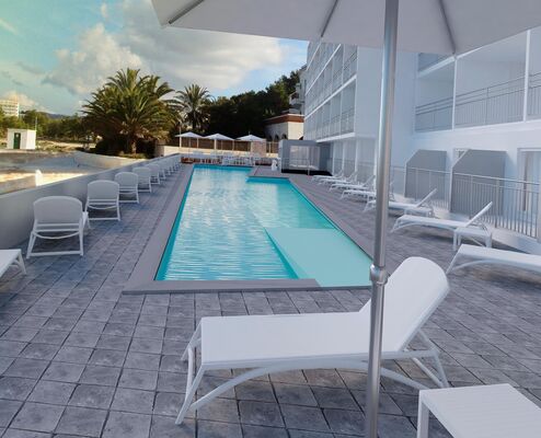 Holidays at Club S'Estanyol Hotel in San Antonio Bay, Ibiza