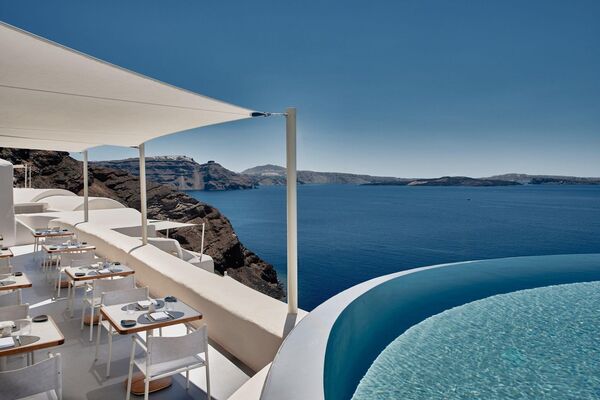 Holidays at Mystique Hotel in Oia, Santorini