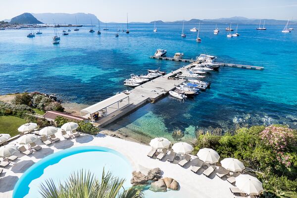 Holidays at Gabbiano Azzurro Hotel in Porto Rotondo, Sardinia