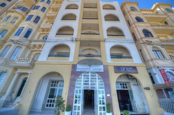 Holidays at Europa Hotel in Sliema, Malta