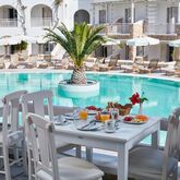 Holidays at Aegean Plaza Hotel in Kamari, Santorini