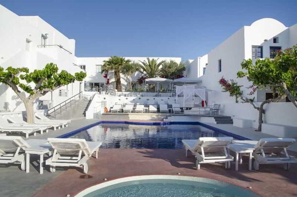 Holidays at RK Beach Hotel in Kamari, Santorini