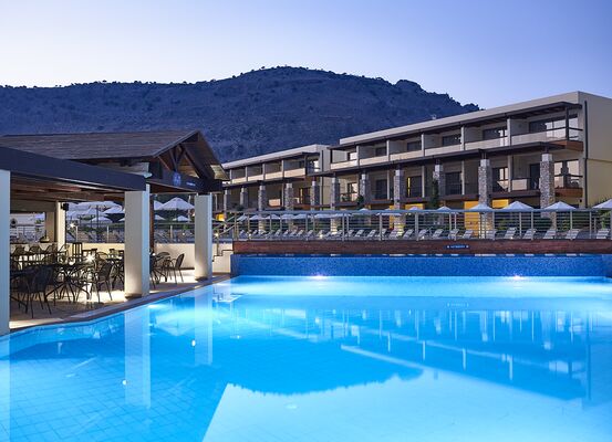 Holidays at Island Blue Resort Hotel in Pefkos, Rhodes
