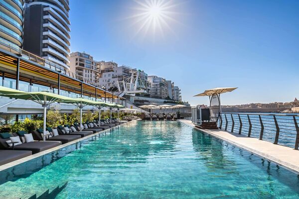 Holidays at Fortina Spa Resort Hotel in Sliema, Malta