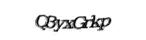 Security check image, please type the characters shown