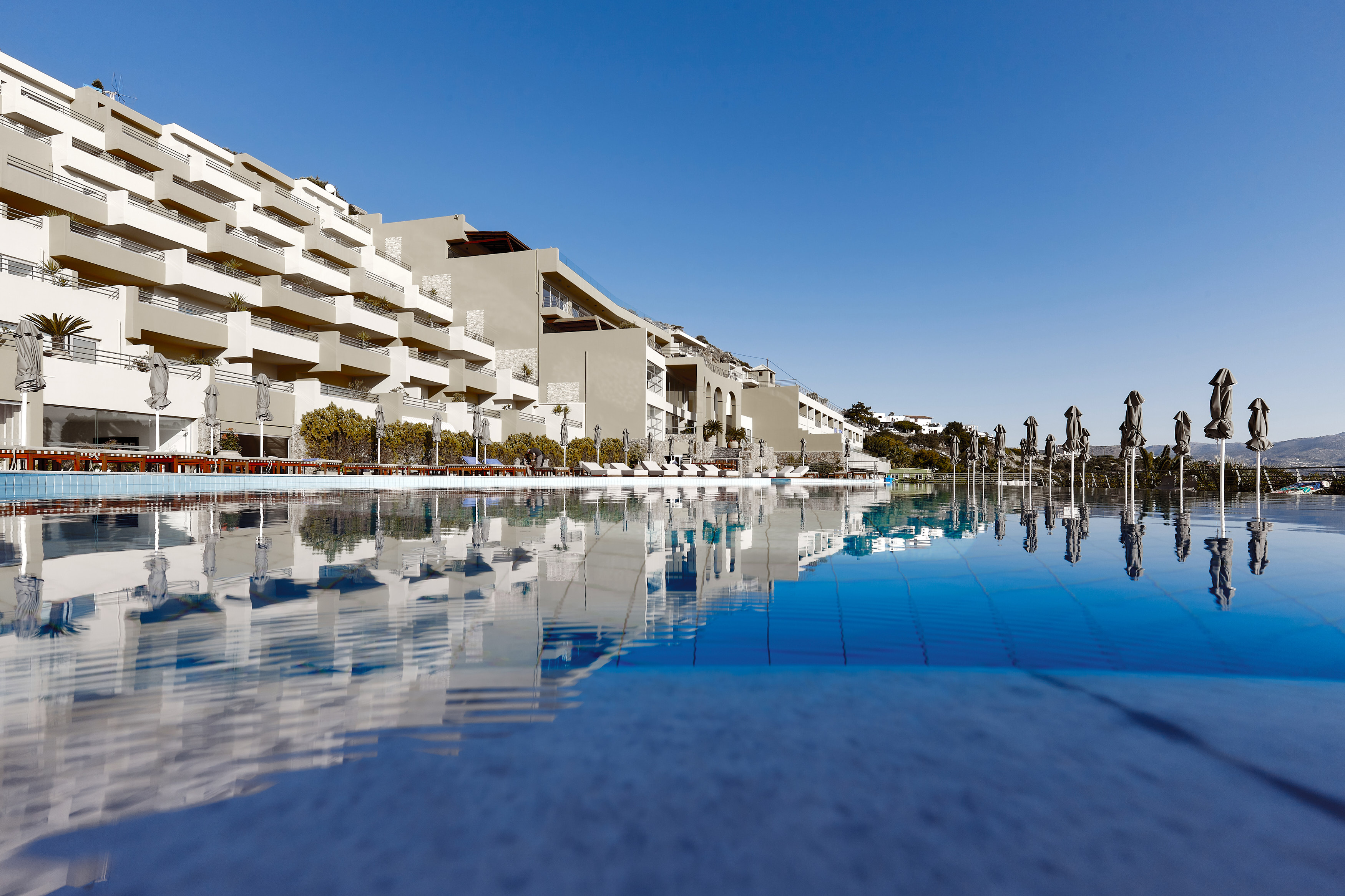 Holidays at Blue Marine Resort and Spa Hotel in Ammoudara Beach, Aghios Nikolaos