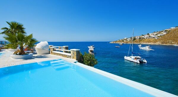 Nissaki Boutique Hotel Plati Gialos Mykonos Greece. Book