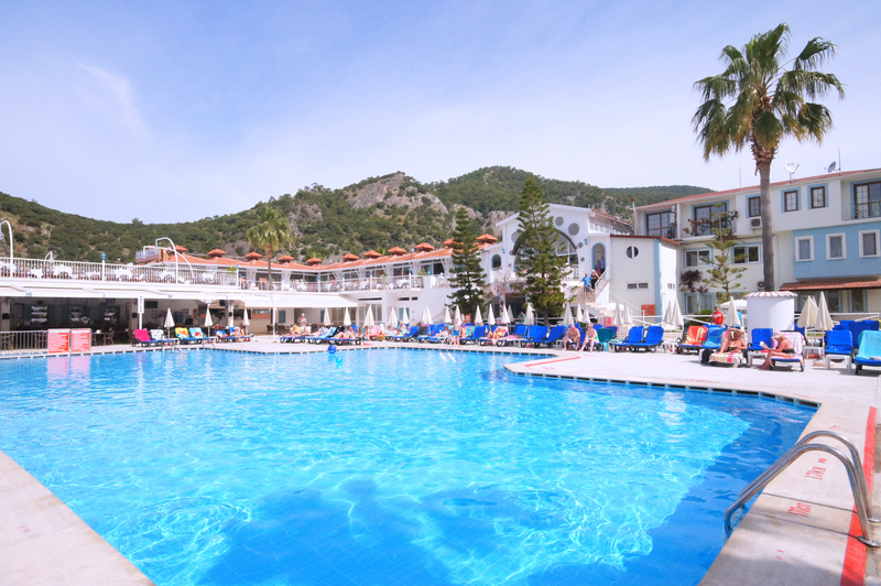 hotel karbel olu deniz dalaman region turkey