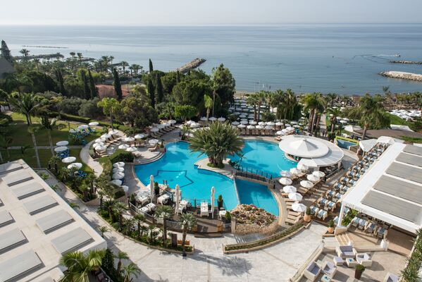 Holidays at Mediterranean Beach Hotel in Limassol, Cyprus