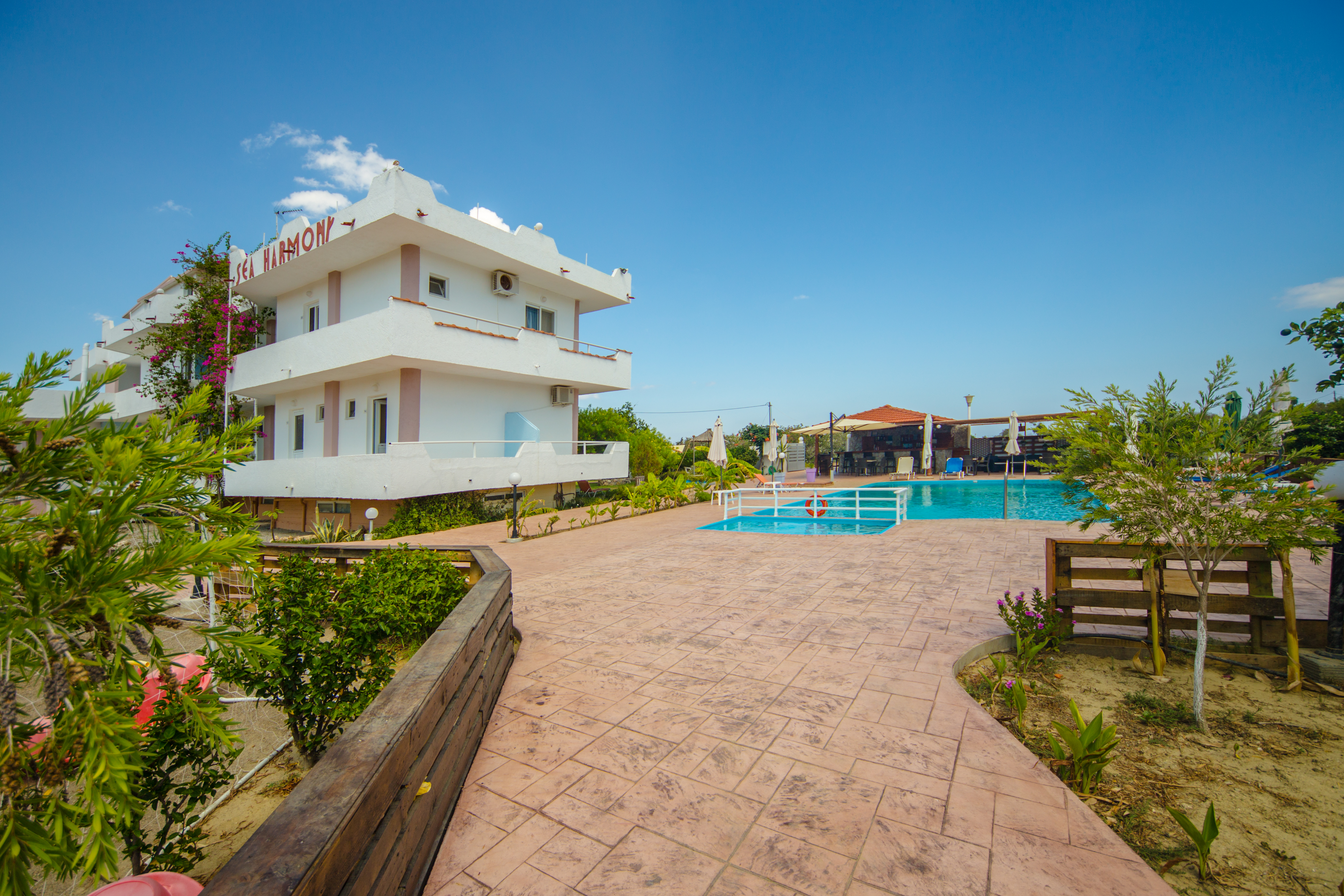 Holidays at Sea Harmony Aparthotel in Kalathos, Lindos