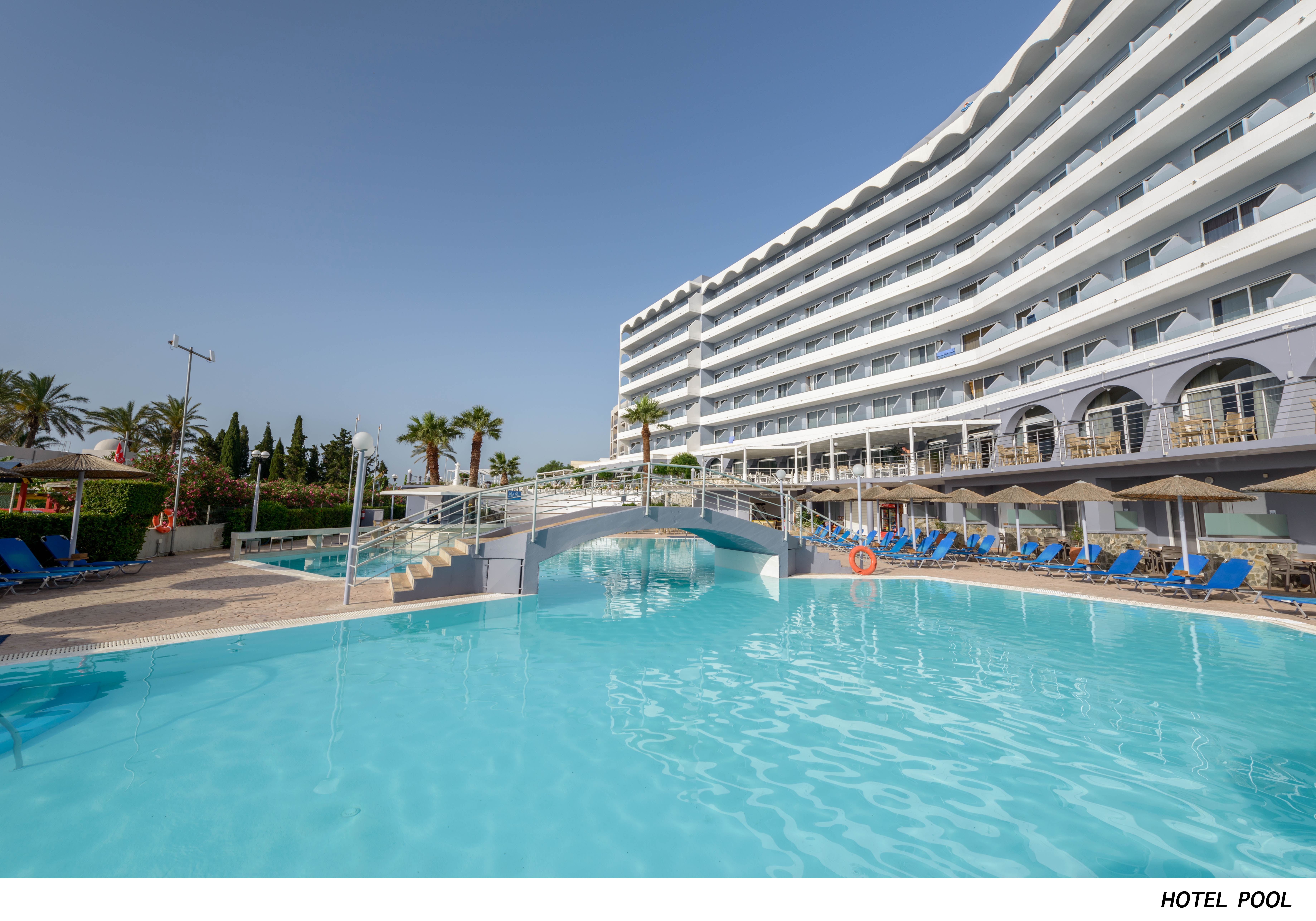 Holidays at Dessole Olympos Beach Hotel in Faliraki, Rhodes