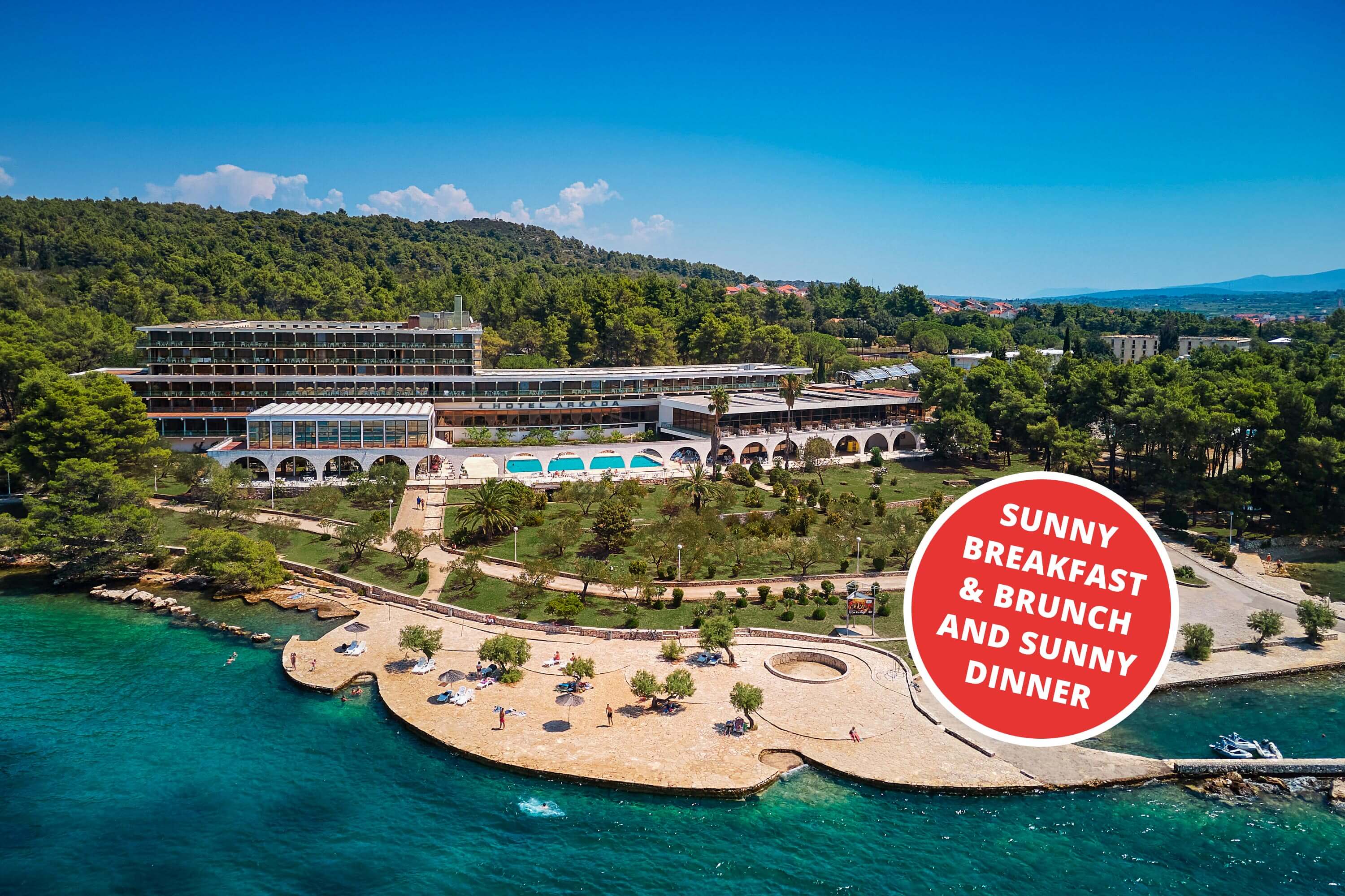 Holidays at Arkada Hotel in Hvar Island, Croatia