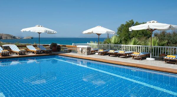 Holidays at San Marco Hotel in Houlakai Bay, Agios Stefanos