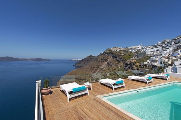 Holidays at Athina Luxury Suites in Fira, Santorini