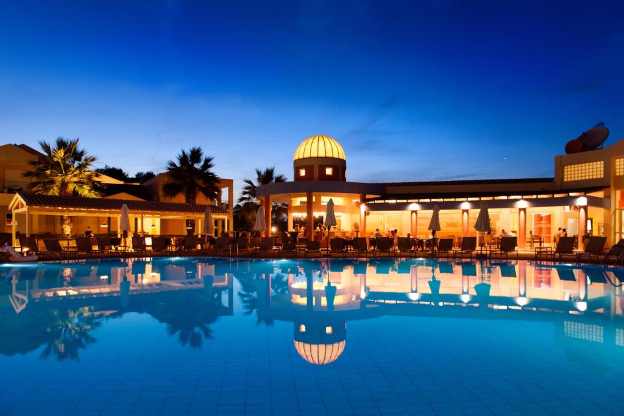 Holidays at Olympion Village Hotel in Kavos, Corfu