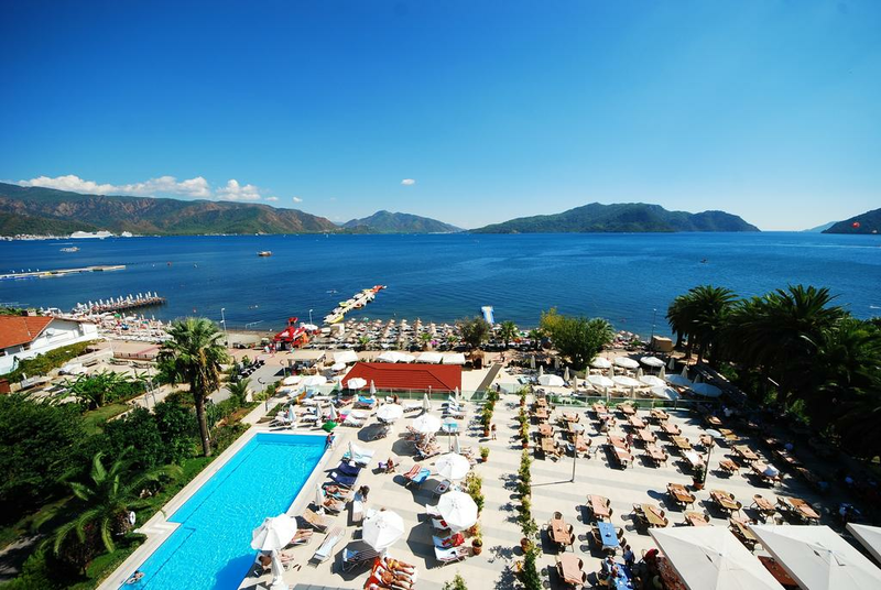 Pasa Beach Hotel, Marmaris, Dalaman Region, Turkey. Book Pasa Beach ...