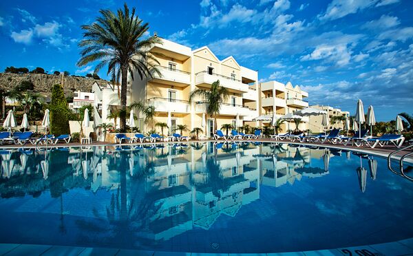 Holidays at Pefkos Blue Studios in Pefkos, Rhodes