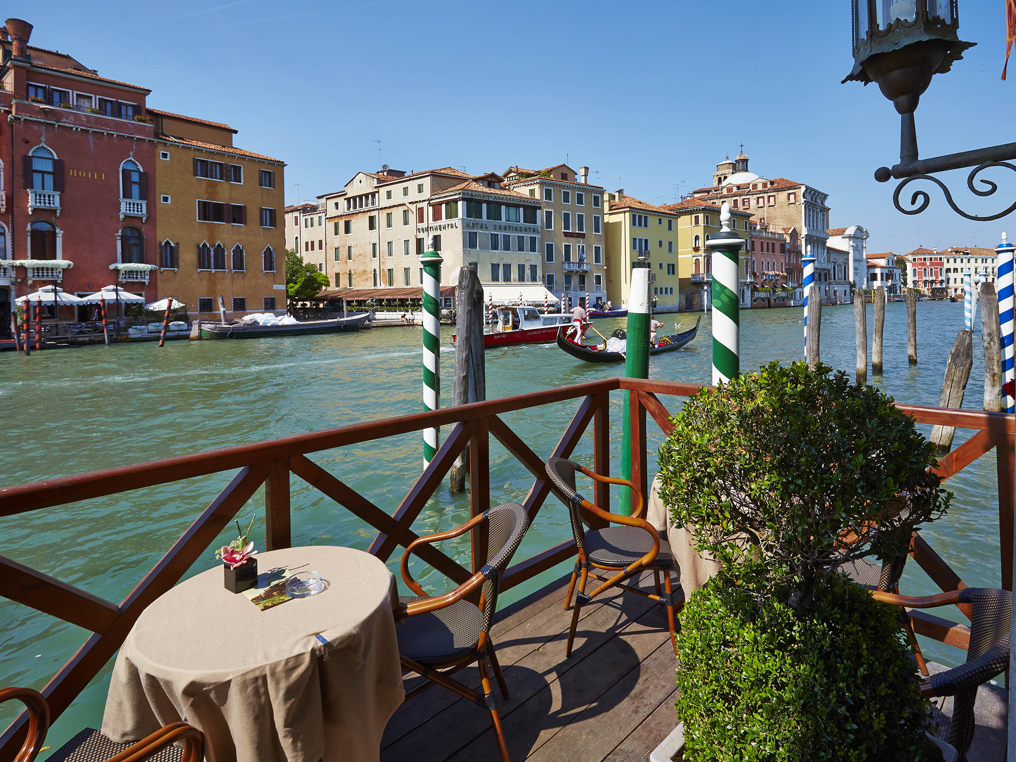 Holidays at Canal Grande in Venice, Italy