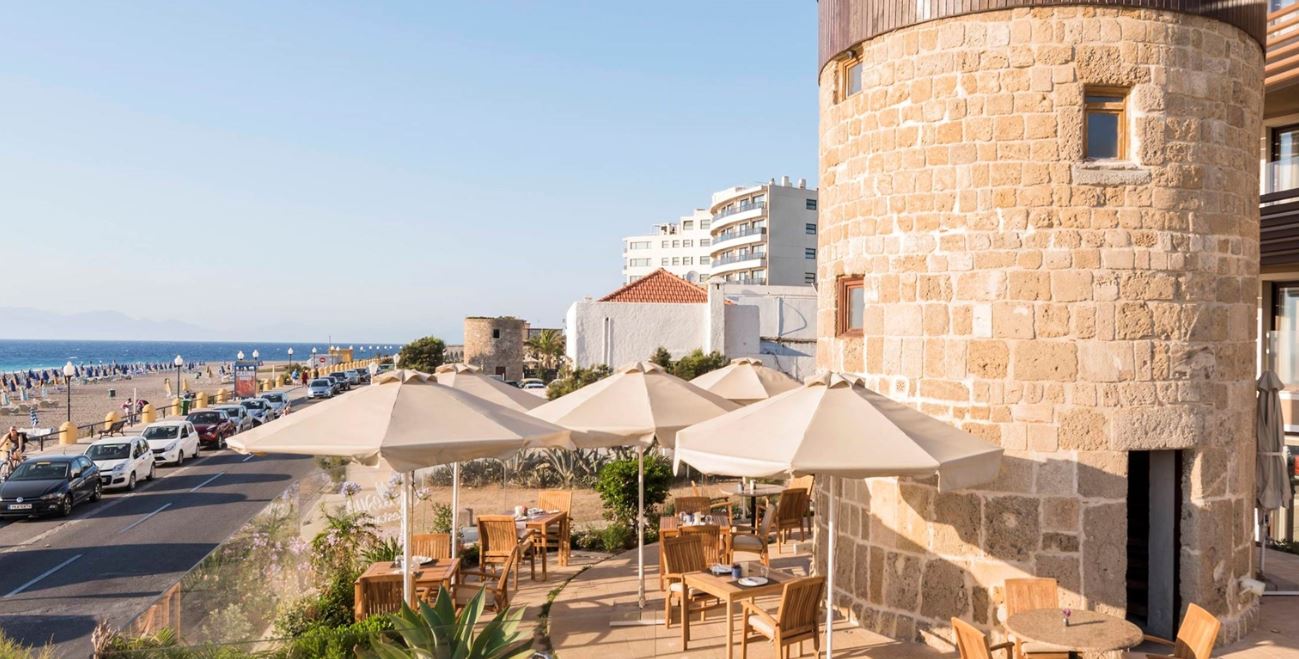 Holidays at Bellevue Suites in Rhodes Town, Rhodes