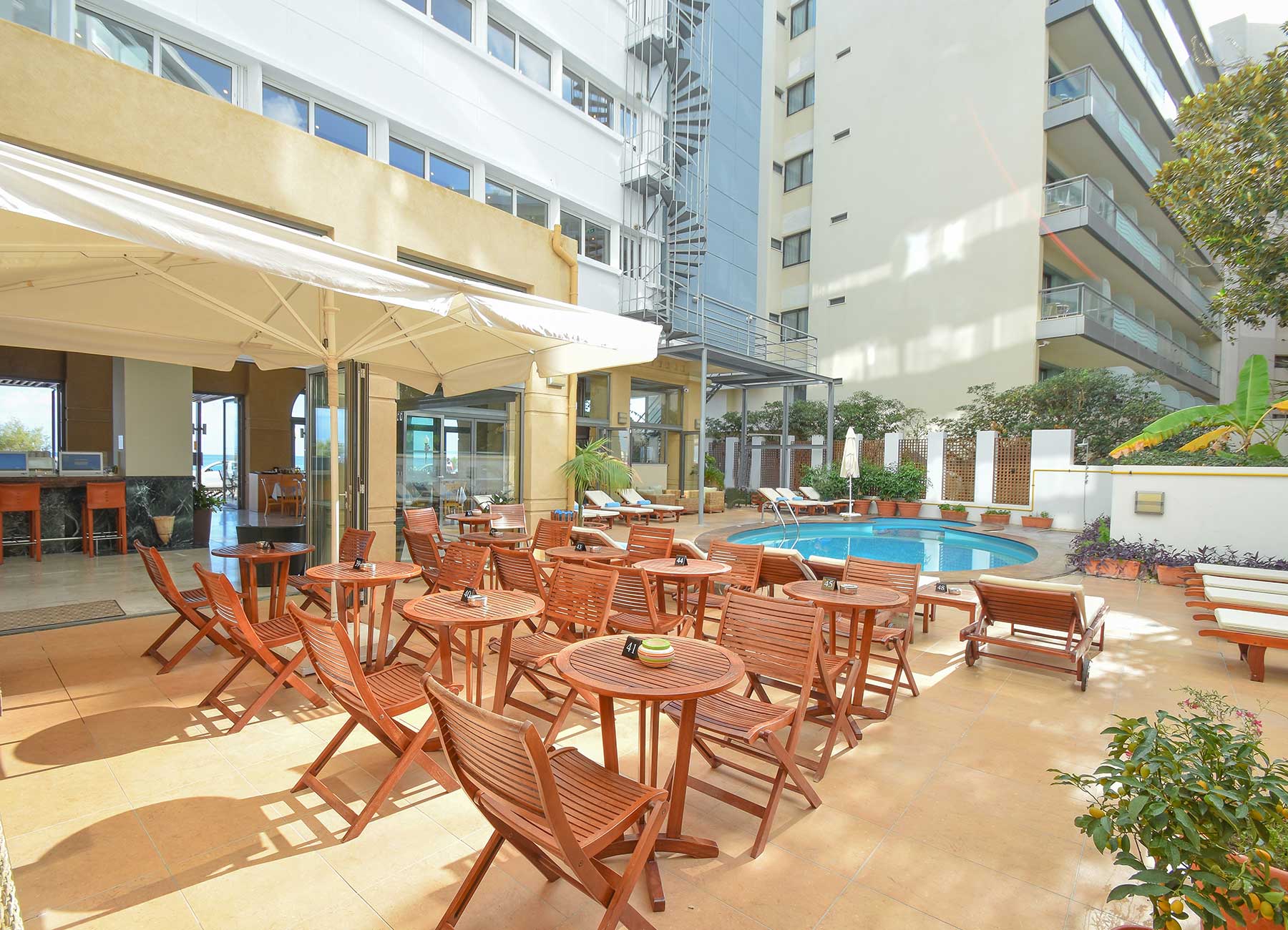 Holidays at Ibiscus Hotel in Rhodes Town, Rhodes