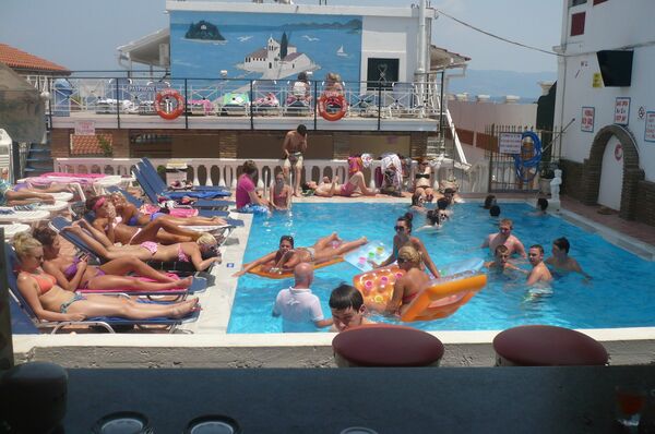 Holidays at Miami Sea View and Annex Apartments in Kavos, Corfu