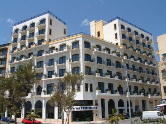 Holidays at Waterfront Hotel in Sliema, Malta