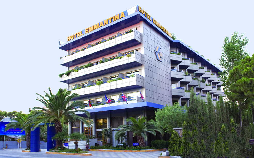 Holidays at Emmantina Hotel in Glyfada Athens, Greece