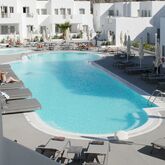 Holidays at Aqua Blue Hotel in Perissa, Santorini