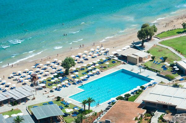 Kernos Beach Hotel, Malia, Crete, Greece. Book Kernos Beach Hotel online