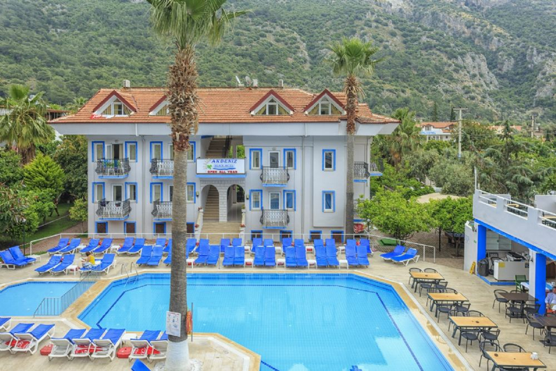 Akdeniz Beach Hotel: рейтинг -звездочных отелей в городе Oludeniz Mahallesi