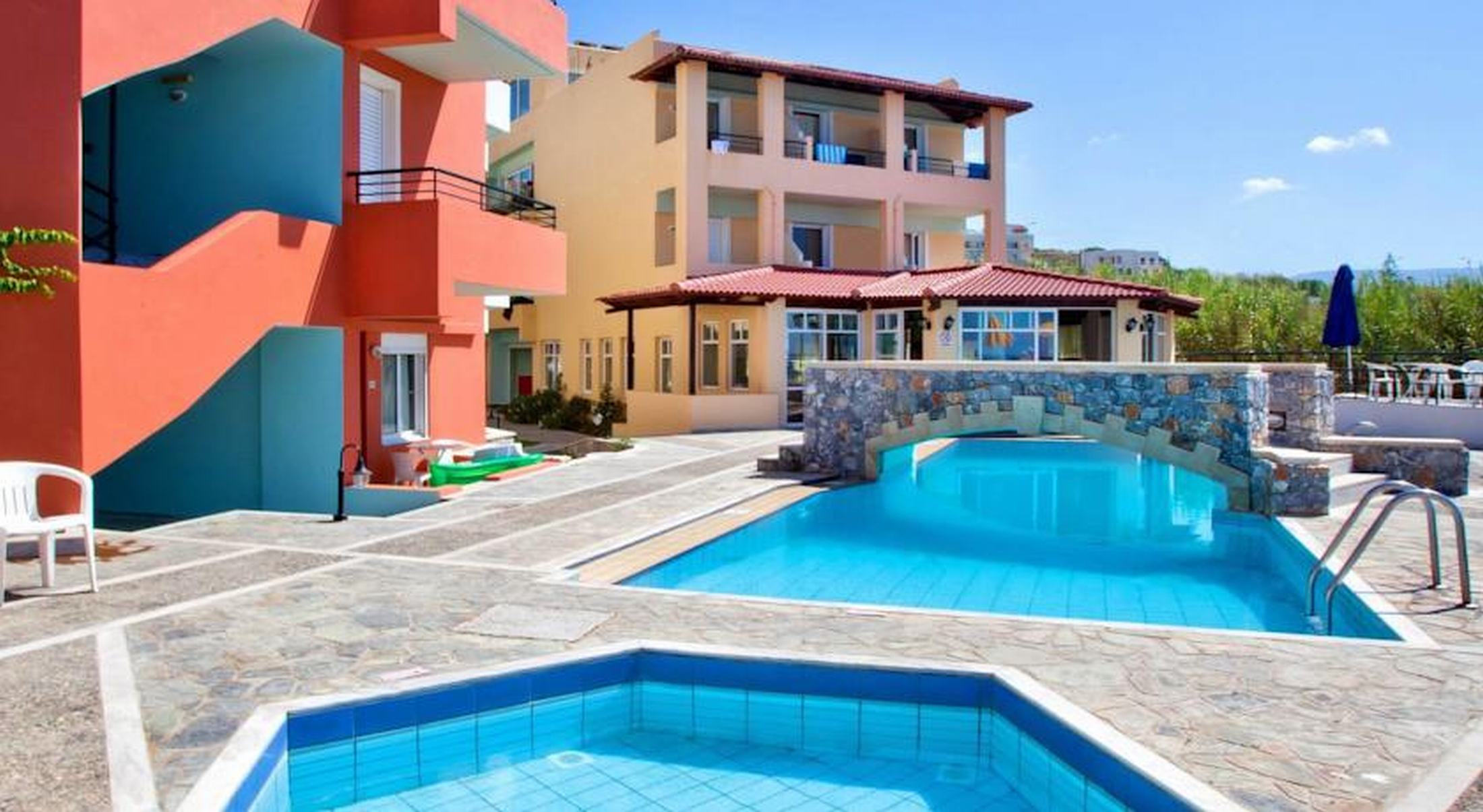 Holidays at Dedalos Beach Hotel in Sfakaki, Rethymnon