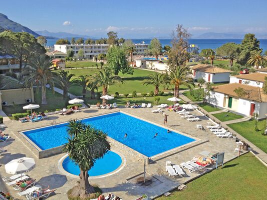 Holidays at Messonghi Beach Hotel in Messonghi, Corfu