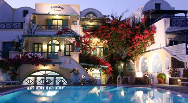 Holidays at Anastasia Princess Hotel in Perissa, Santorini