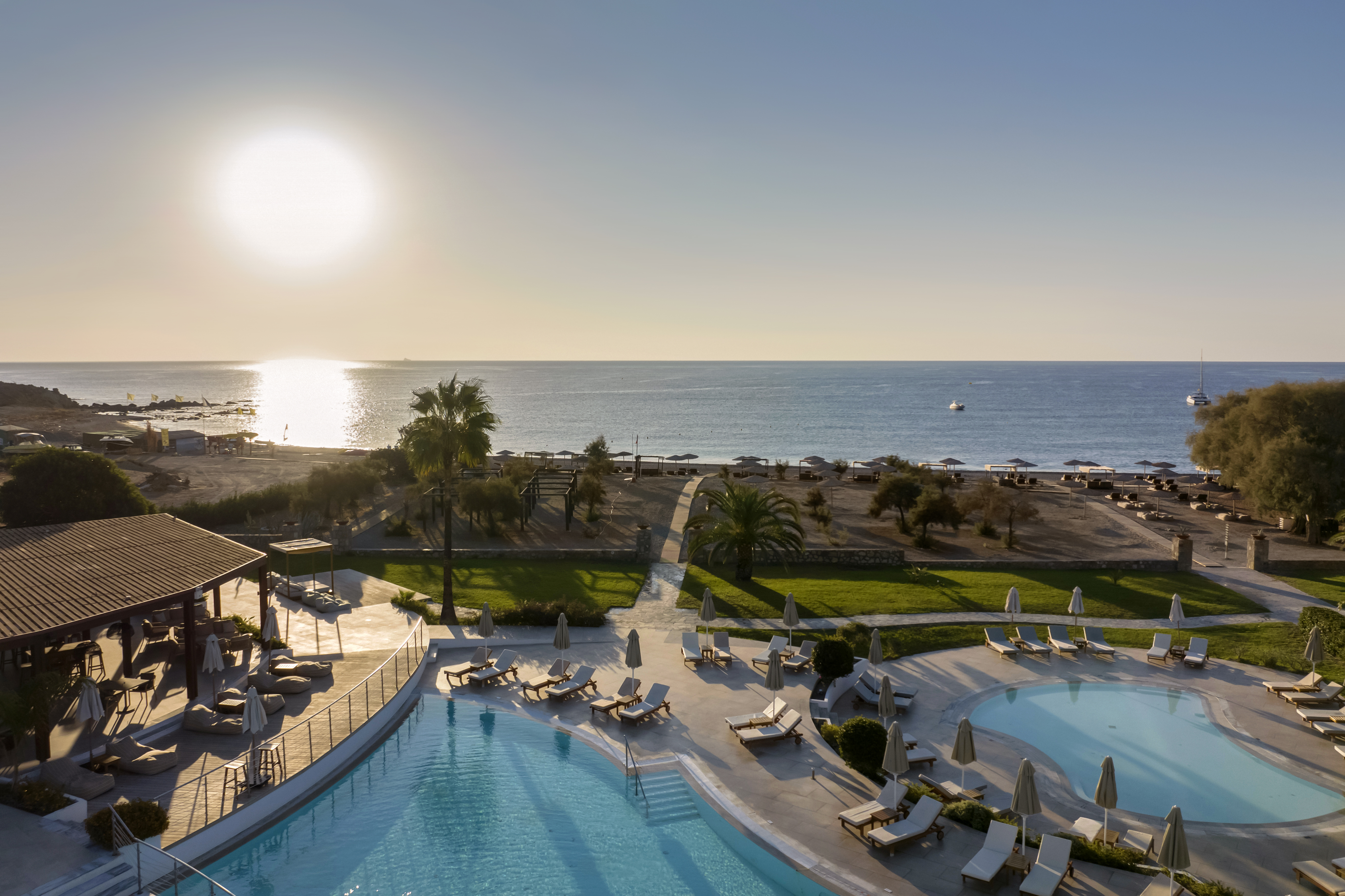 Holidays at Lindian Village Beach Resort Rhodes, Curio Collection by Hilton in Lardos, Rhodes