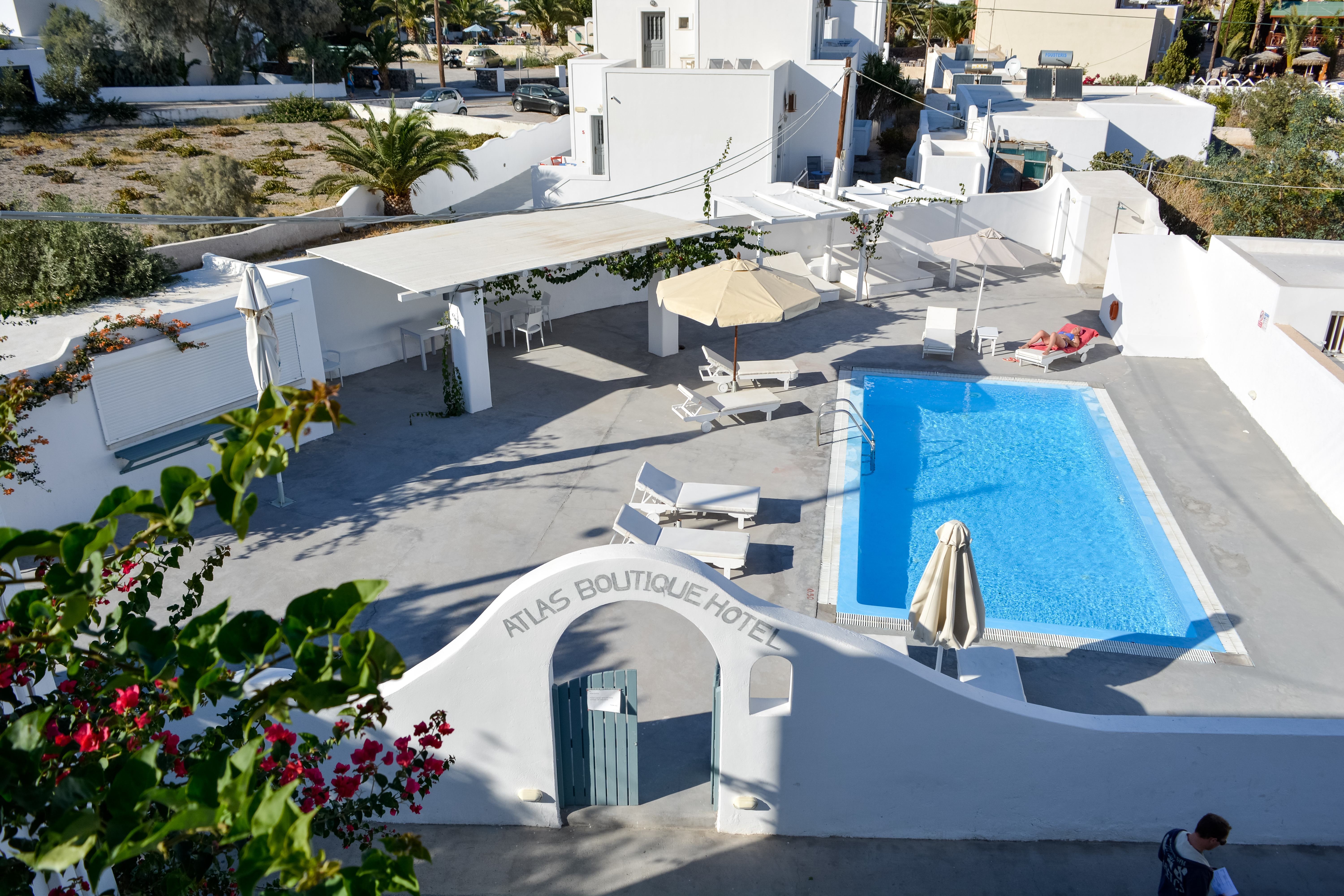 Holidays at Atlas Boutique Hotel in Kamari, Santorini