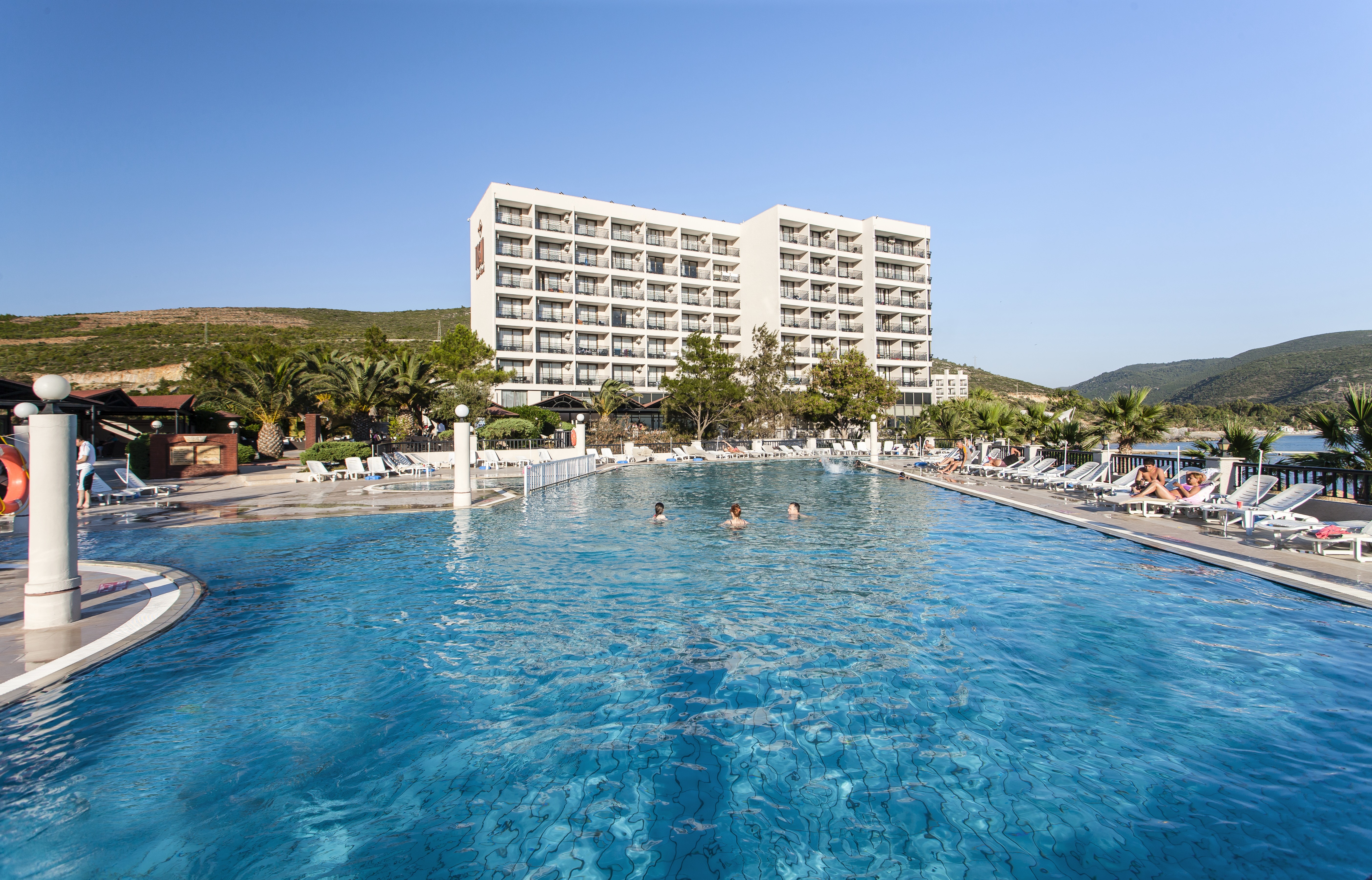 Holidays at Tusan Beach Resort Hotel in Kusadasi, Bodrum Region