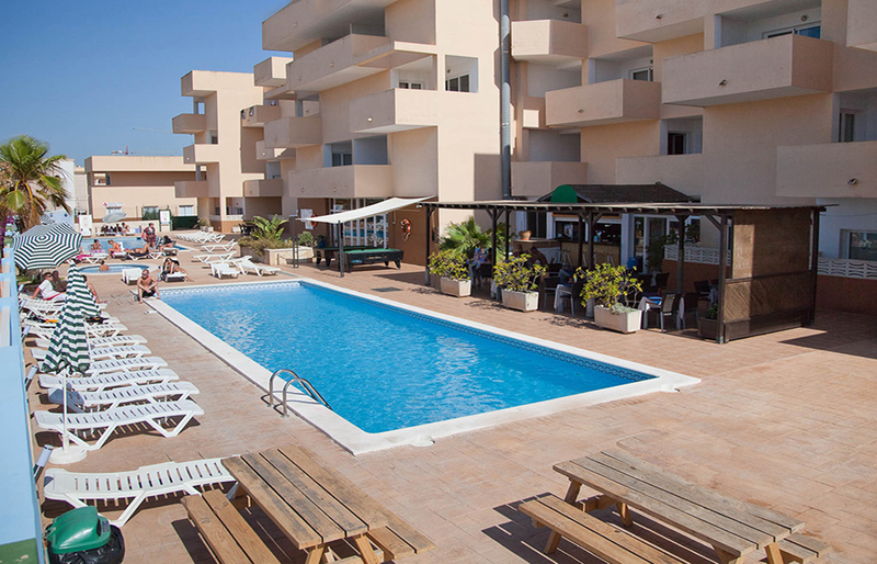 Blue Star Apartments, San Antonio Bay, Ibiza, Spain. Book Blue Star