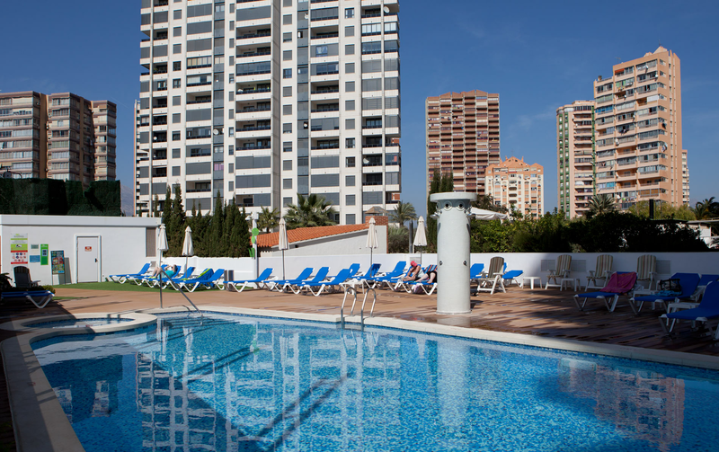 Riviera Beach Hotel, Benidorm, Costa Blanca, Spain. Book Riviera Beach