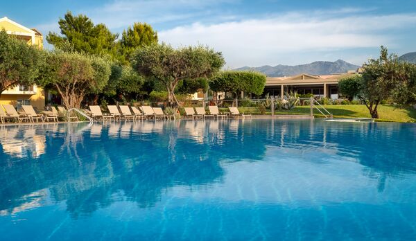 Holidays at Mareblue Beach Hotel in St Spyridon, Corfu