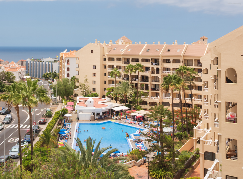 Castle Harbour Apartments, Los Cristianos, Tenerife, Canary Islands ...