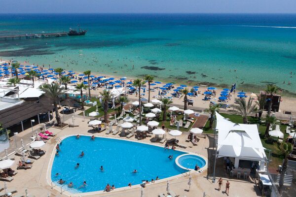 Holidays at Vrissaki Beach Hotel in Protaras, Cyprus